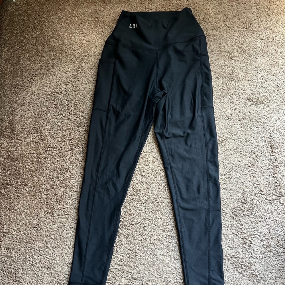 LRX black leggings size small.
